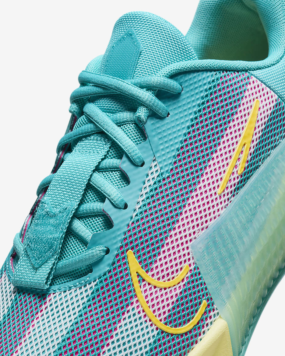 Nike Metcon 9 AMP Men's Workout Shoes - Dusty Cactus/Glacier Blue/Laser Orange/Fierce Pink