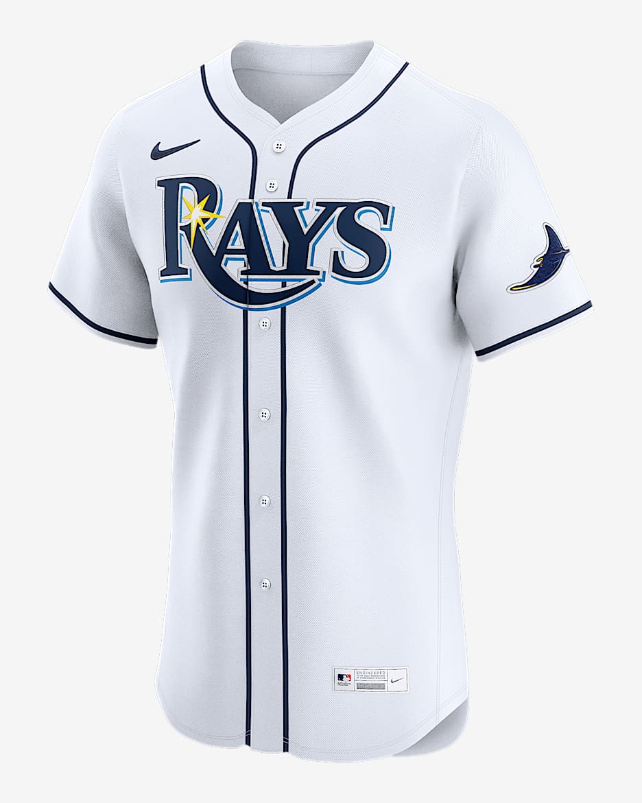 Tampa Bay Rays Men's Nike Dri-FIT ADV MLB Elite Jersey - White