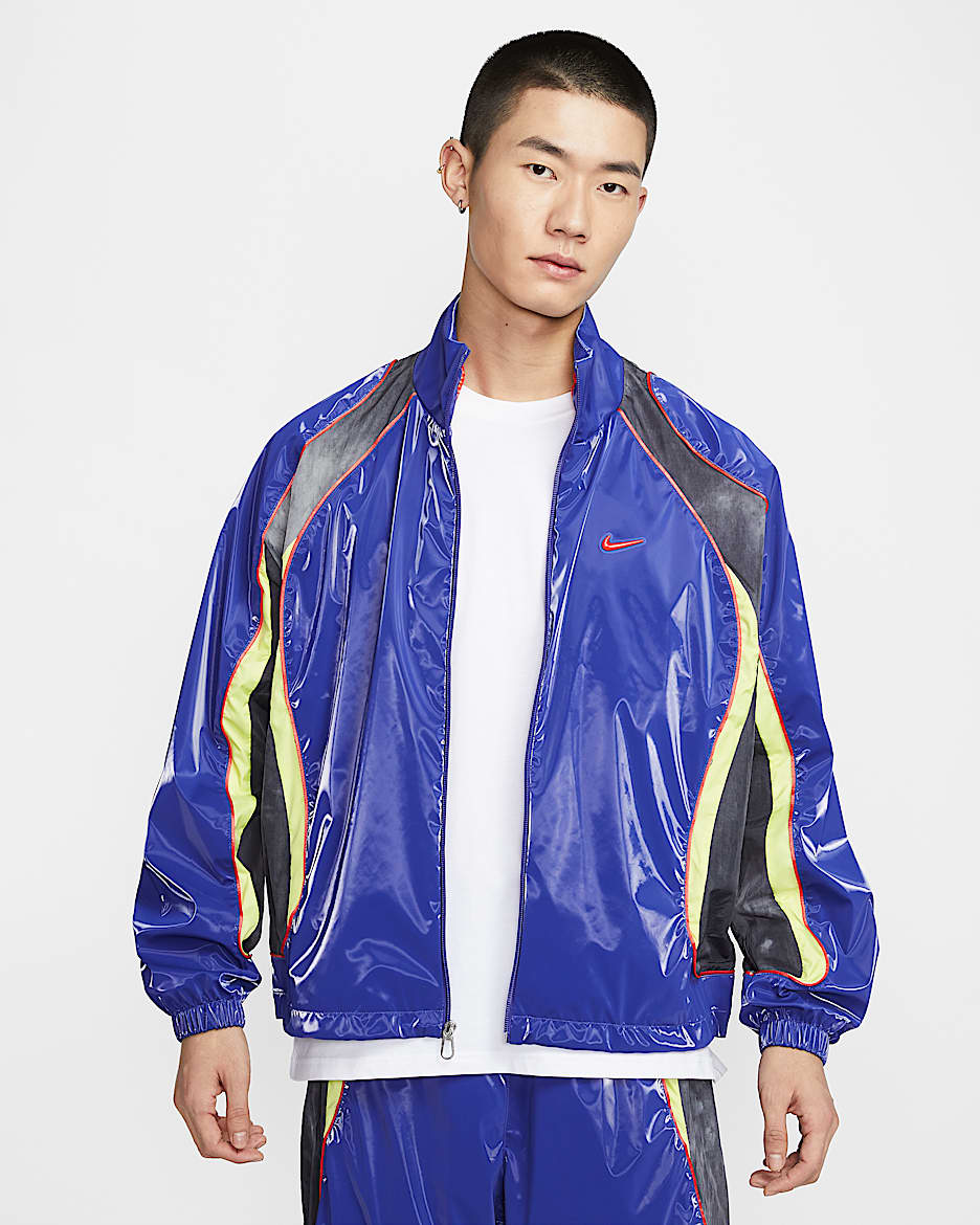 Nike Project F.R.O.G. Men's Tracksuit Jacket - Deep Night/Black/Light Lemon Twist/Light Crimson
