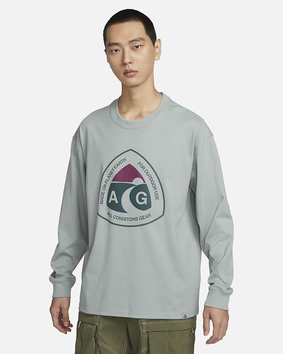 Nike ACG Men's Long-Sleeve T-Shirt - Mica Green