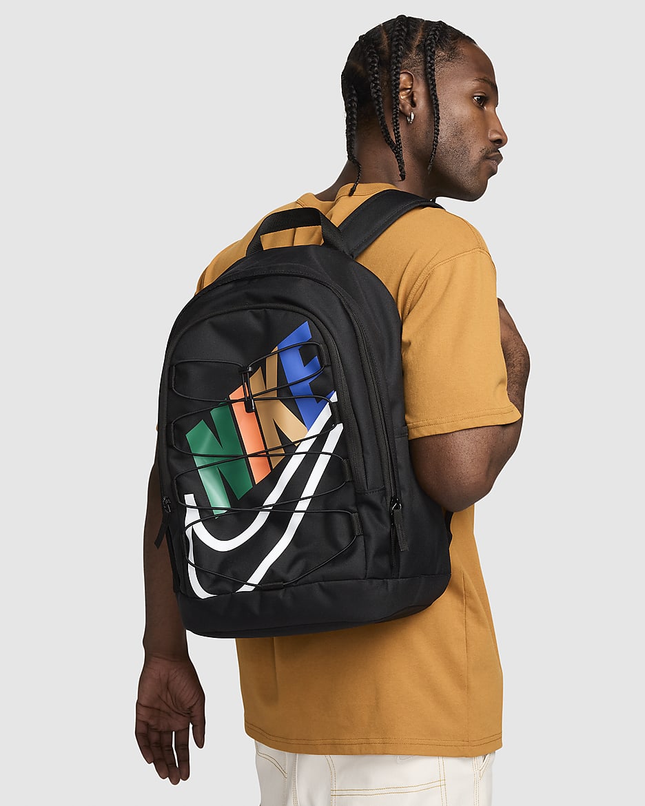 Mochila  (26 L) Nike Hayward - Negro/Negro/Blanco