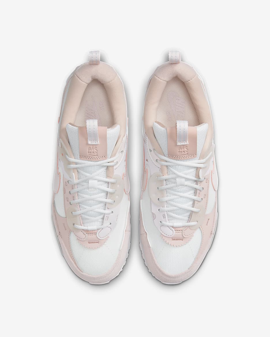 Nike Air Max 90 Futura Women's Shoes - Summit White/Barely Rose/Pink Oxford/Light Soft Pink