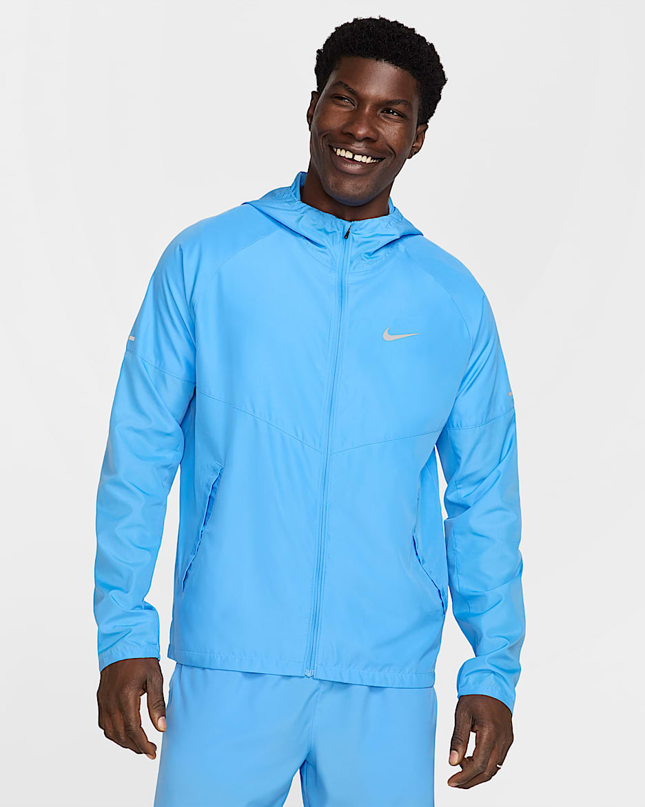Nike Miler Repel-Laufjacke für Herren - University Blue/University Blue