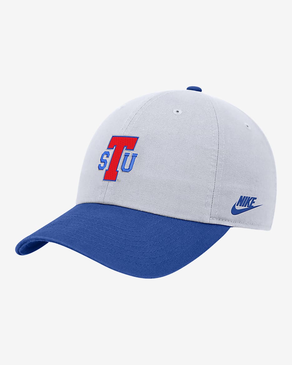 Tennessee State Nike College Adjustable Cap - White