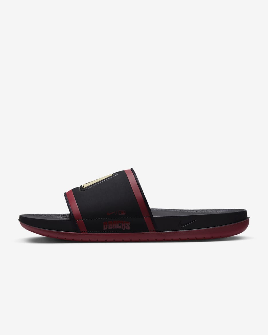 Nike Offcourt (MLB Arizona Diamondbacks) Slide - Black/Team Crimson/Team Gold