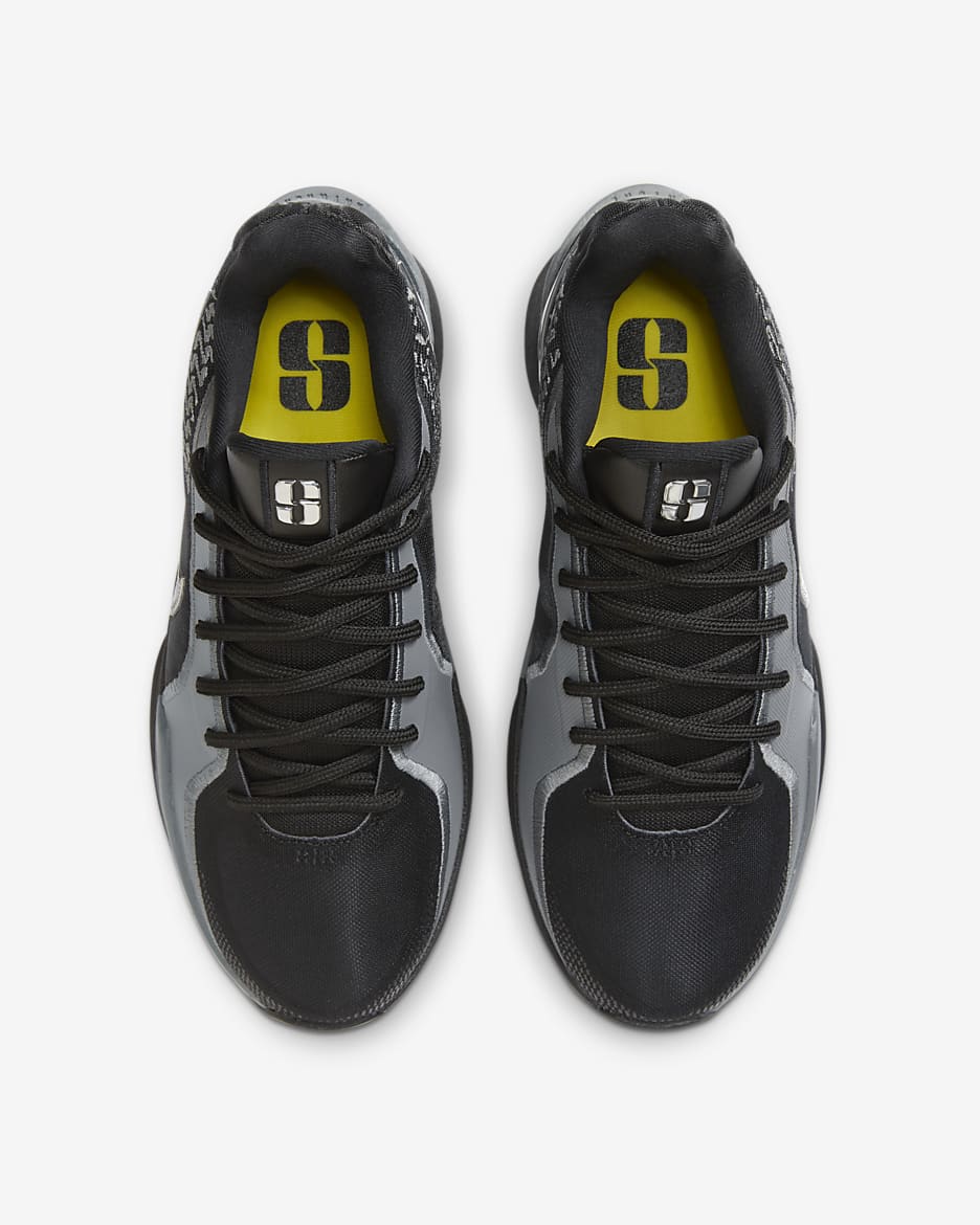 Sabrina 2 'Mirrored' EP Basketball Shoes - Black/Smoke Grey/Opti Yellow/Metallic Silver