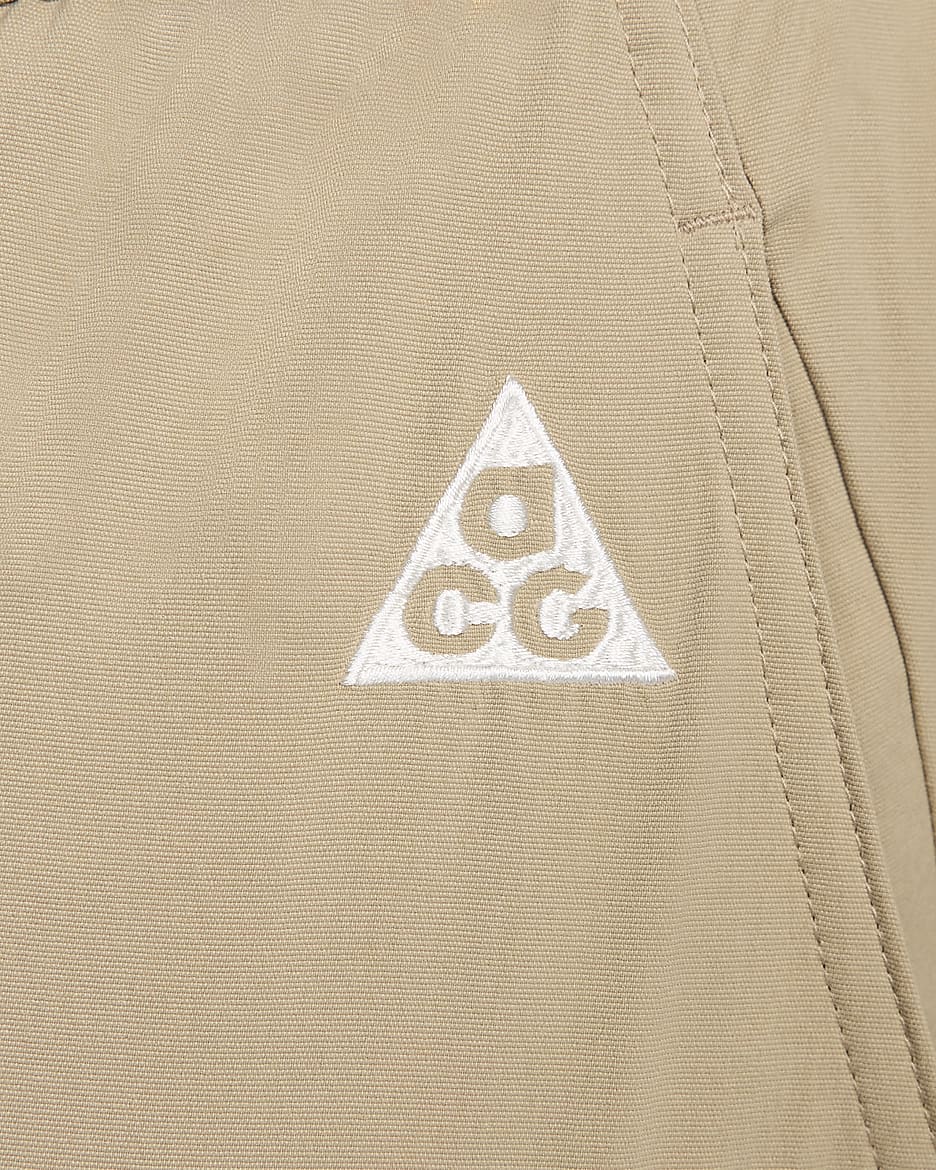 Nike ACG Men's UV Hiking Trousers - Khaki/Light Iron Ore/Summit White