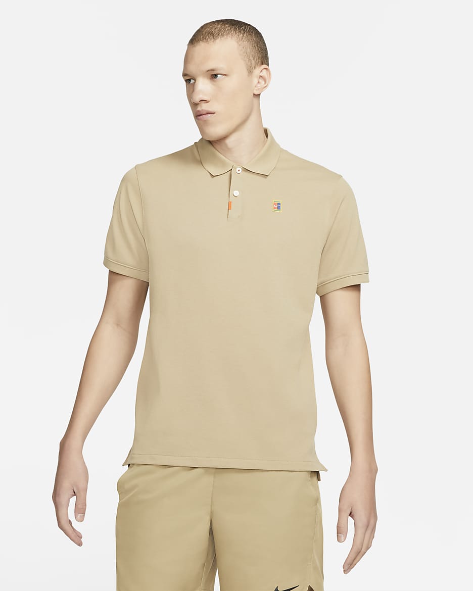 The Nike Polo Men's Slim-Fit Polo - Parachute Beige