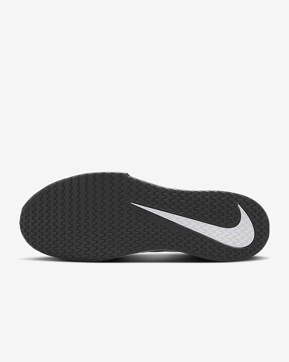 NikeCourt Vapor Lite 2 Herren-Tennisschuh für Hartplätze - Schwarz/Weiß