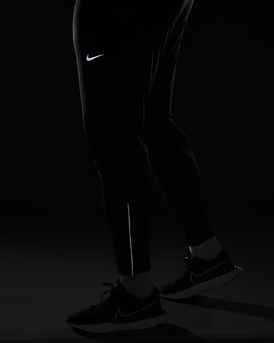 Nike Phenom Dri-FIT-maskinstrikkede løbebukser til mænd - sort