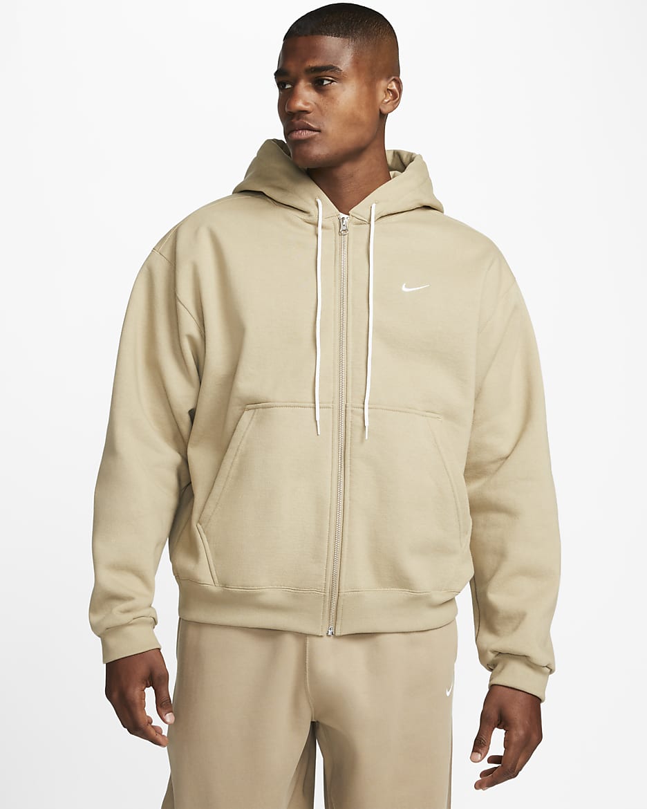 Nike "Made in the USA" Men's Full-Zip Hoodie - Khaki/White