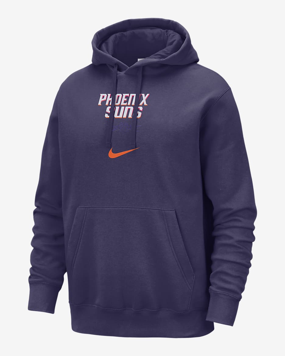 Sudadera con gorro sin cierre de la NBA para hombre Nike Phoenix Suns Club Fleece City Edition - Tinta