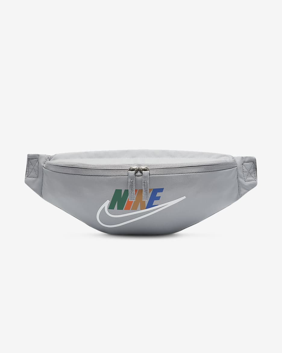 Nike Heritage Crossbody Bag (3L) - Wolf Grey/Wolf Grey/White