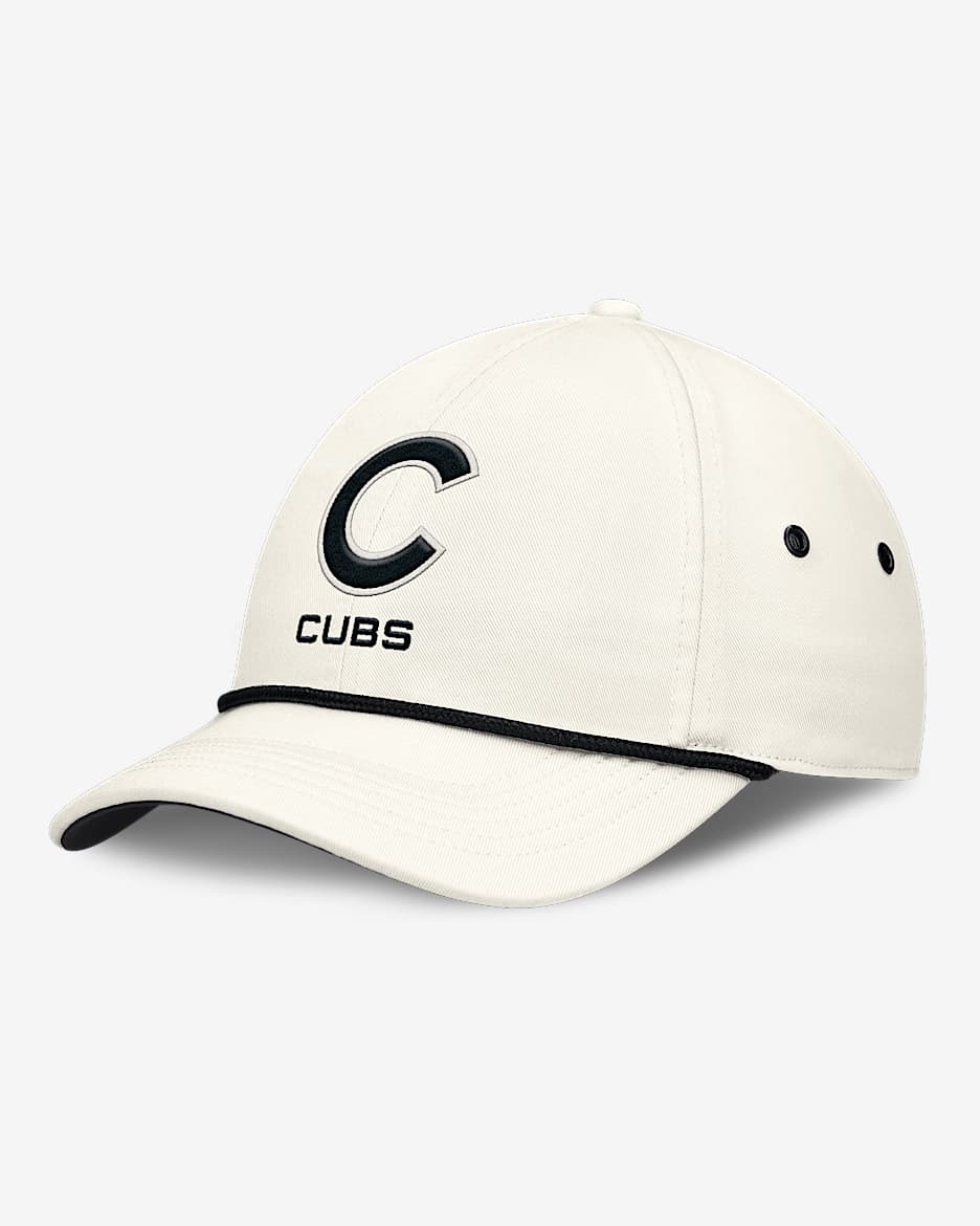 Chicago Cubs Club Men's Nike MLB Adjustable Hat - Sail