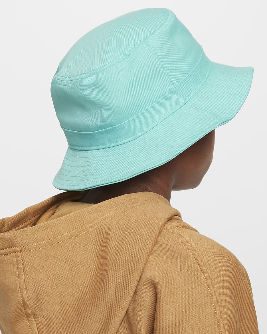 Nike Apex Kids' Futura Bucket Hat - Green Frost/Volt