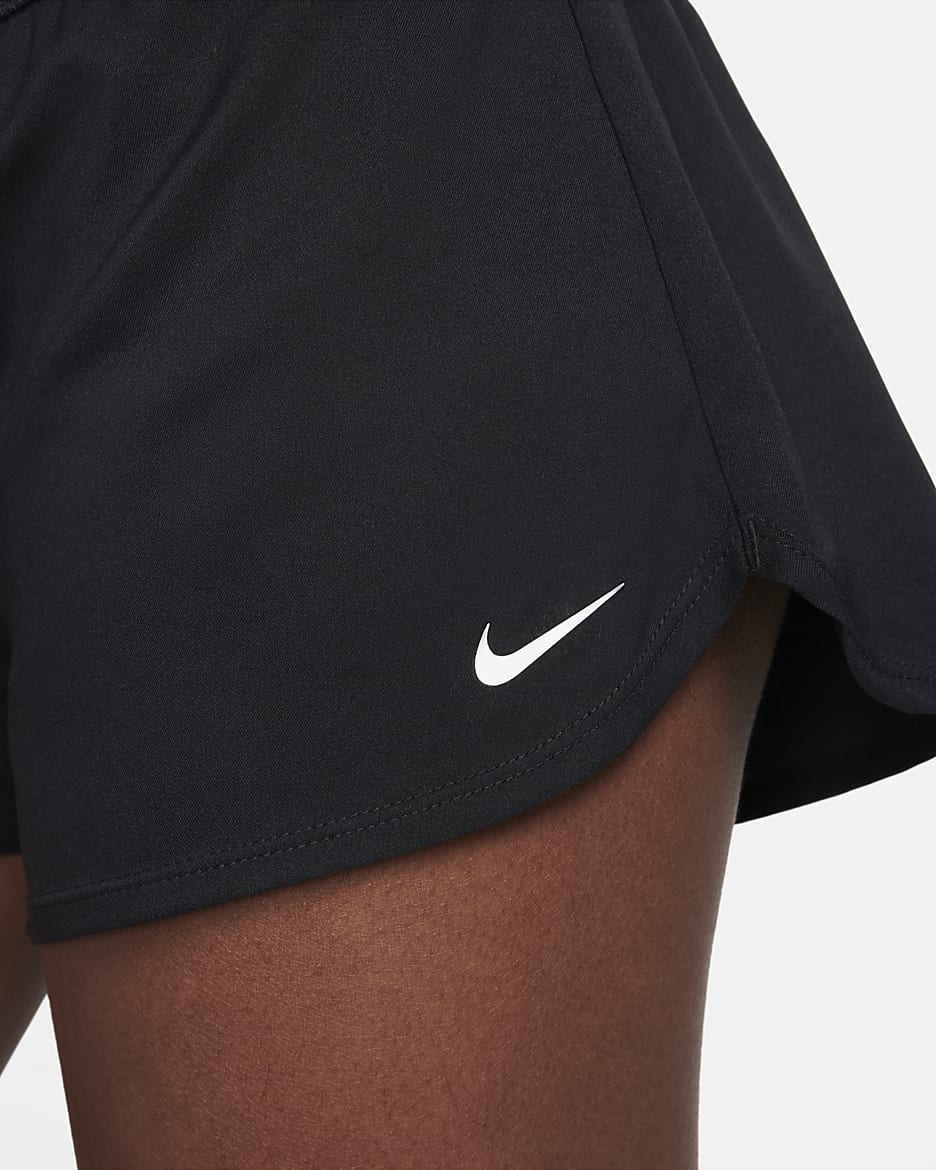 Shorts de playa para mujer Nike Essential - Negro