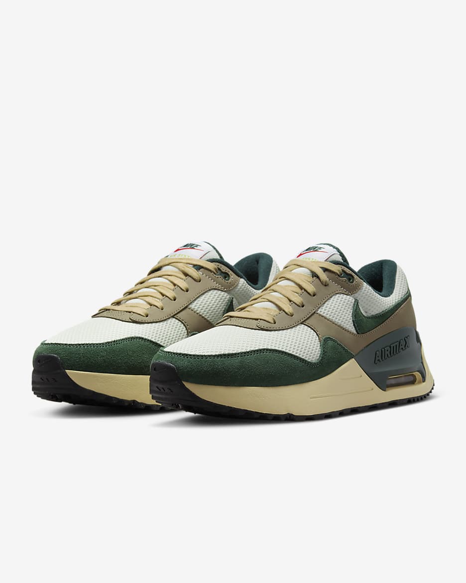 Nike Air Max SYSTM Men's Shoes - Sail/Pro Green/Khaki/Noble Green