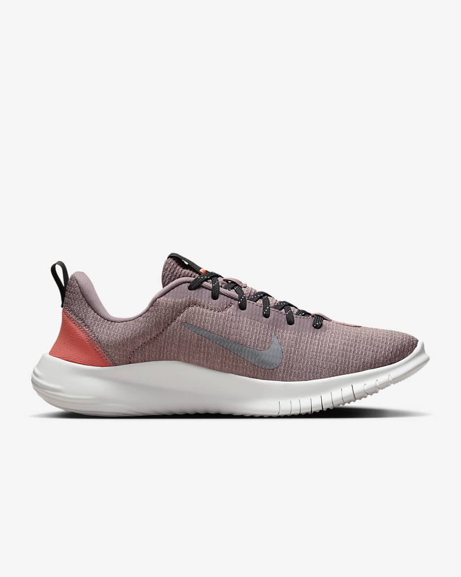 Nike Flex Experience Run 12 Women's Road Running Shoes - Light Violet Ore/Platinum Violet/Light Wild Mango/Metallic Cool Grey