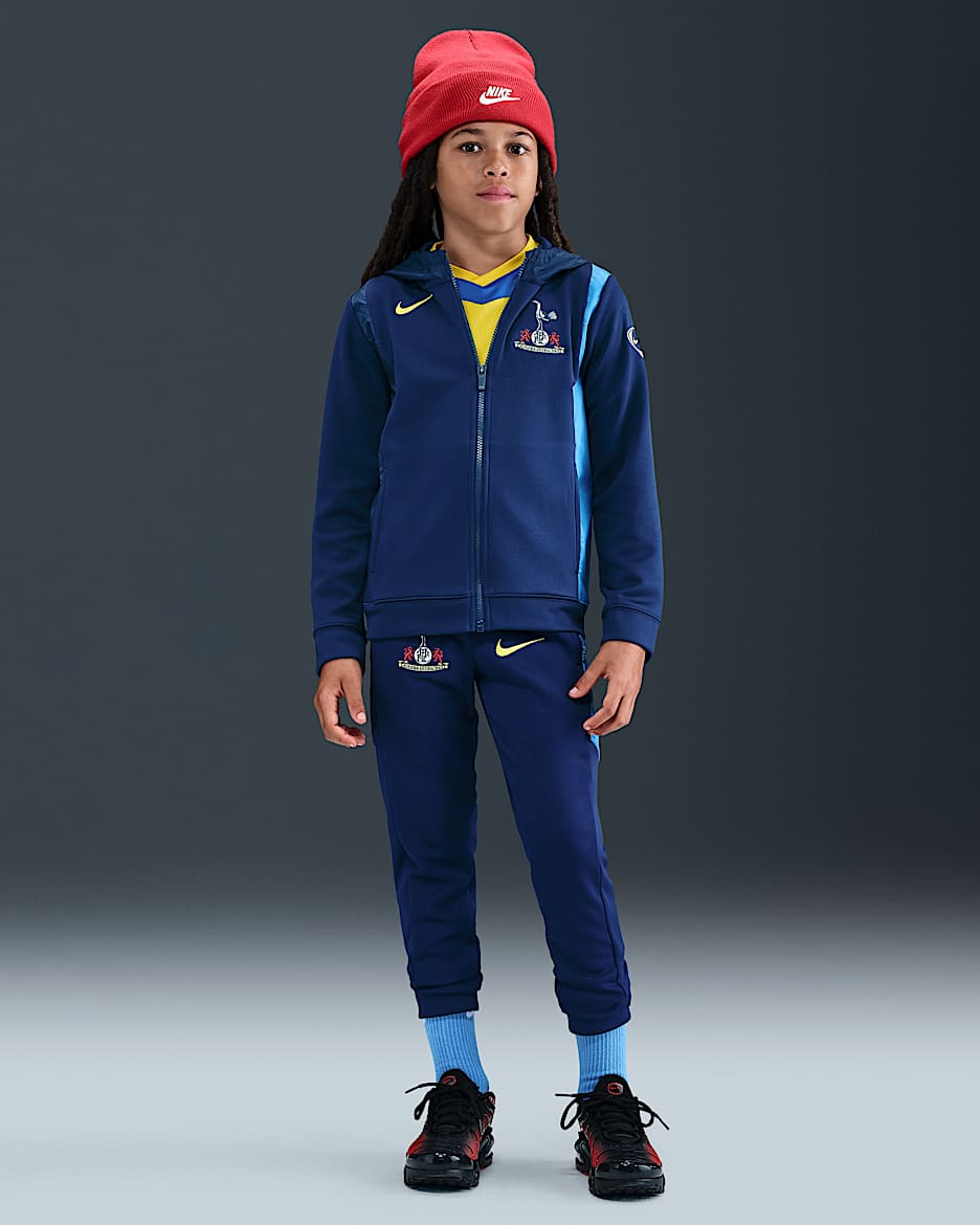 Survêtement tissé de foot Nike Total 90 Tottenham Hotspur 3e tenue pour ado - Blue Void/Pacific Blue/Dynamic Yellow