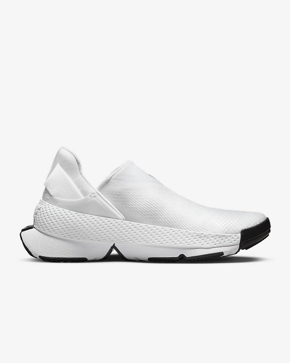 Chaussure facile à mettre et à retirer Nike Go FlyEase pour femme - Blanc/Noir