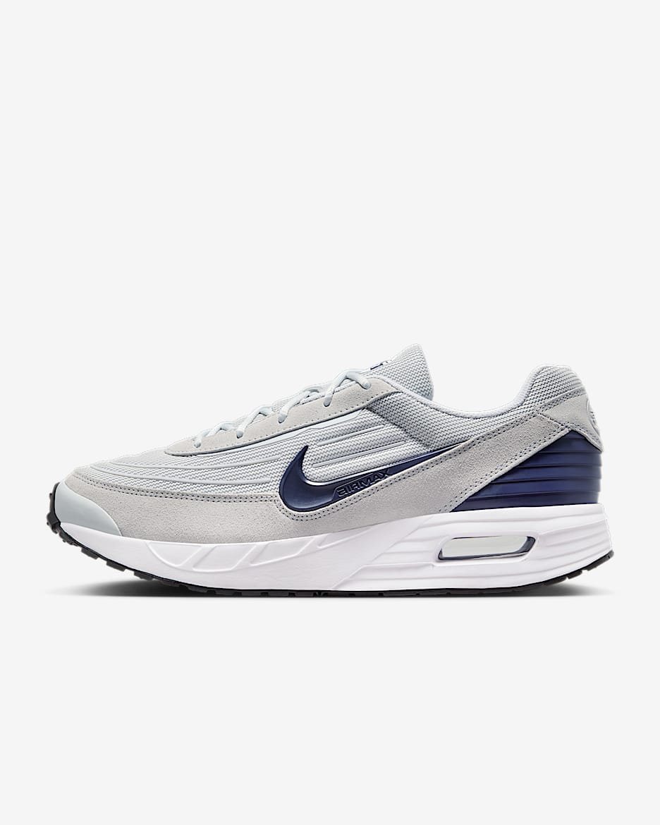 Tenis para hombre Nike Air Max Verse - Platino puro/Blanco/Plata metalizado/Azul marino medianoche