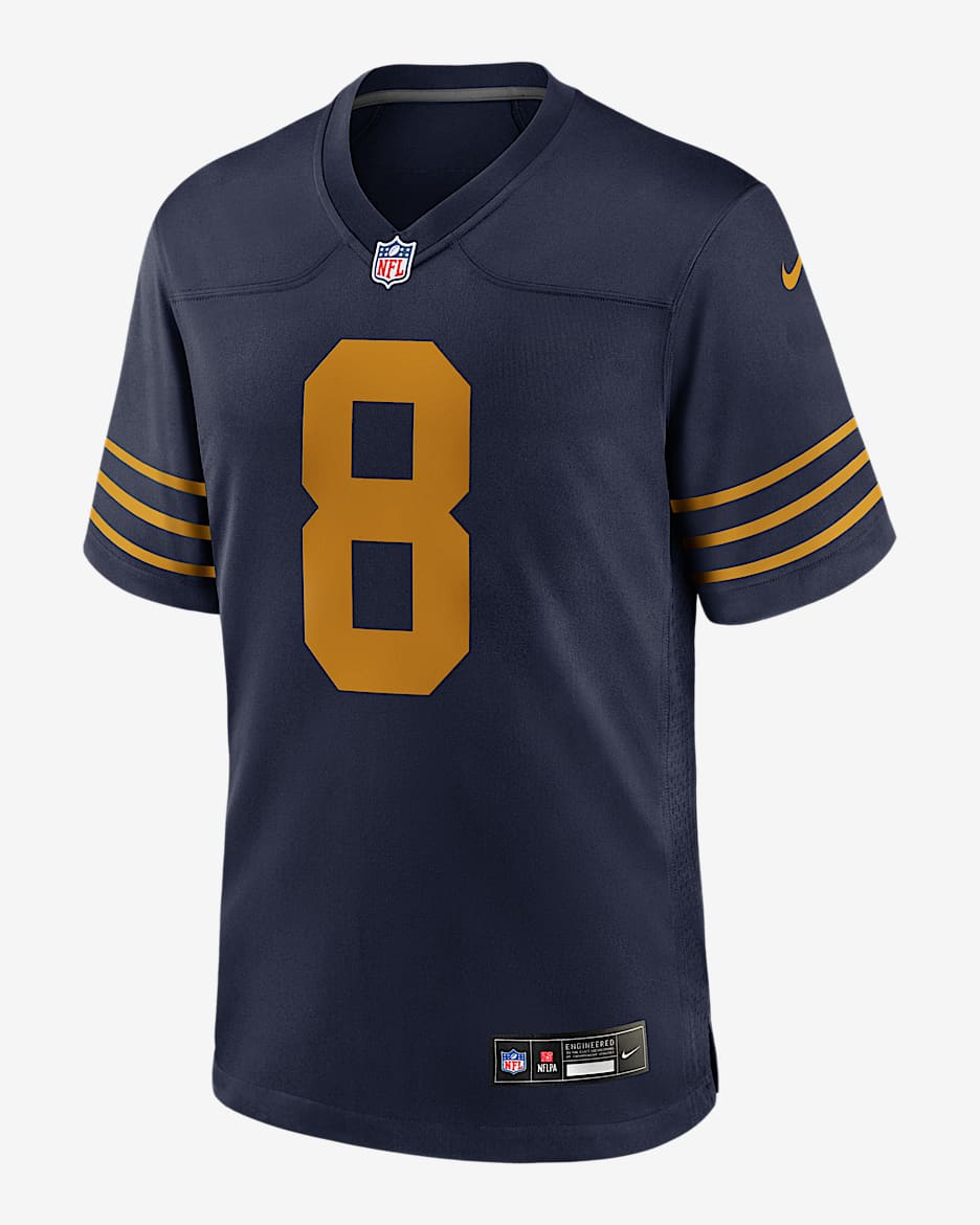 Josh Jacobs Green Bay Packers Men's Nike NFL Game Jersey - Navy