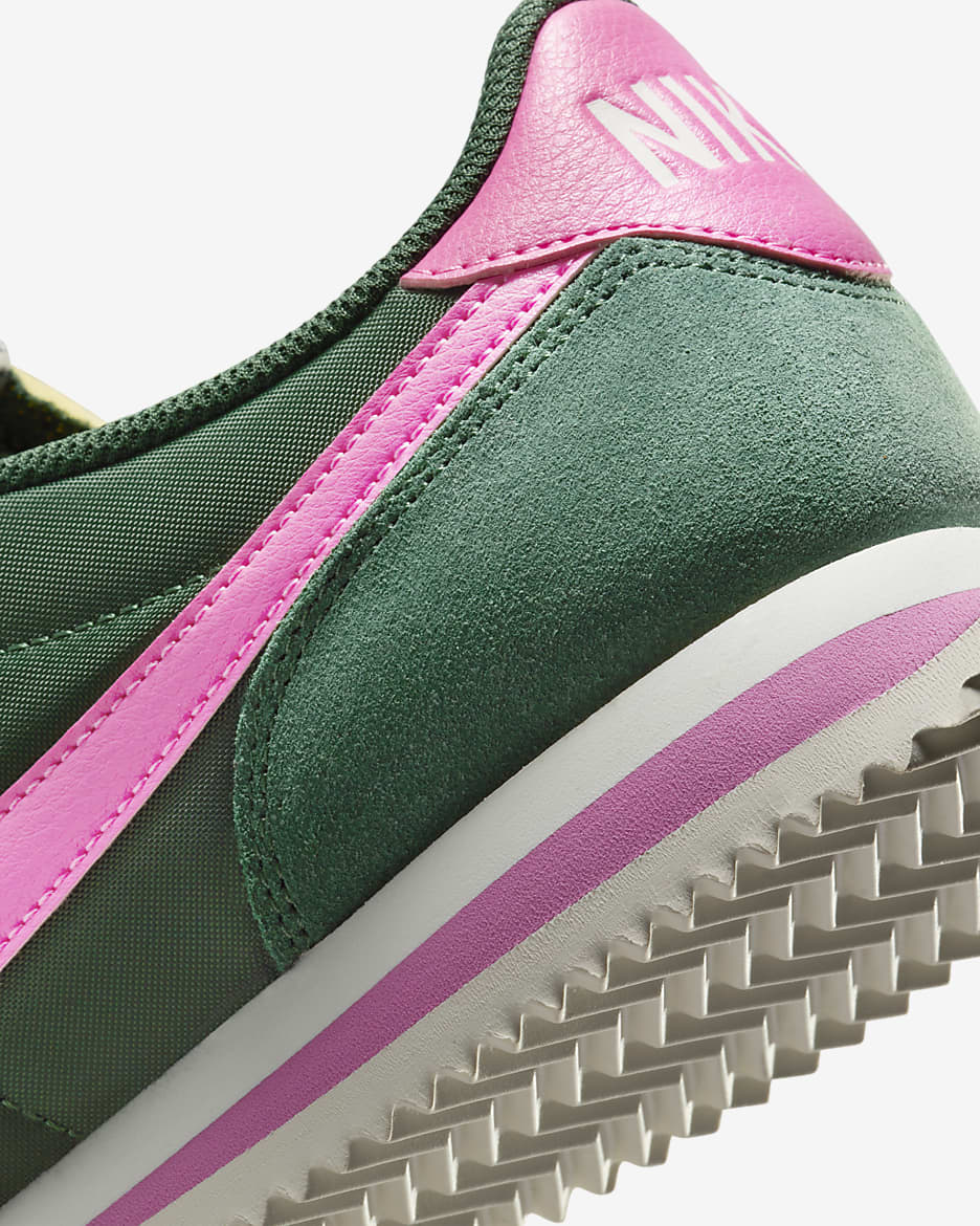 Nike Cortez Textile Schuh - Fir/Sail/Team Orange/Pinksicle