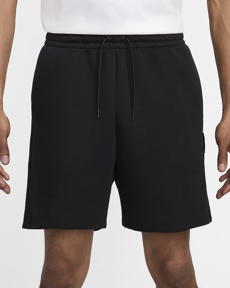 Nike Tech Men's Fleece Shorts - Black/Black