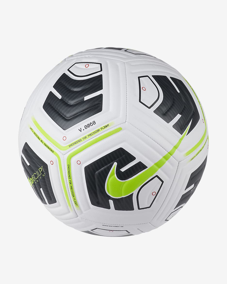 Nike Academy Soccer Ball - White/Black/Volt