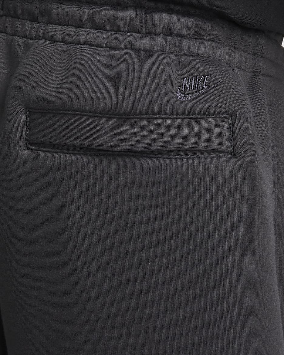 Shorts de tejido Fleece para hombre Nike Tech - Antracita/Antracita