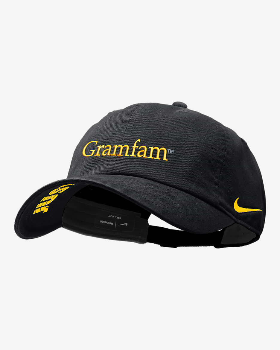 Grambling State Nike College Adjustable Cap - Black