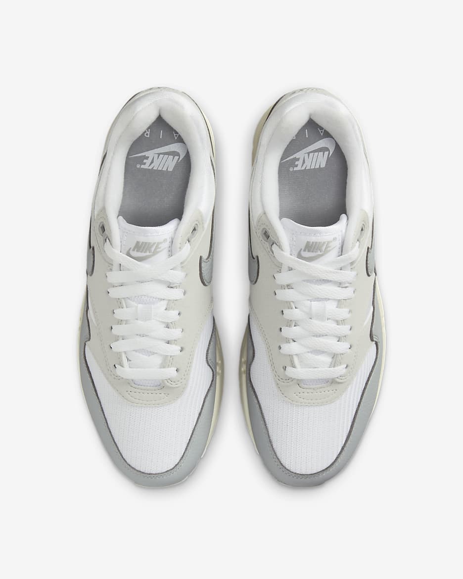 Nike Air Max 1 '87 Women's Shoes - Pure Platinum/White/Sail/Light Smoke Grey