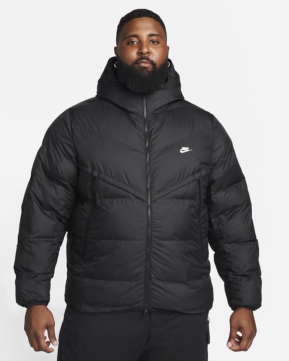 Veste PRIMALOFT® Nike Sportswear Storm-FIT Windrunner pour Homme - Noir/Noir/Sail