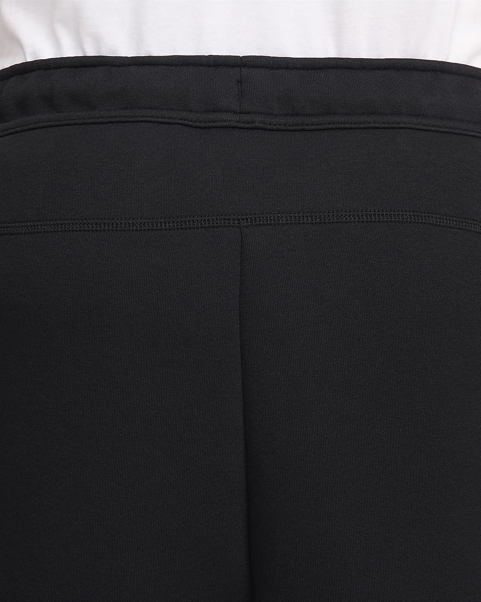 FC Barcelona Tech Fleece Men's Nike Soccer Shorts - Black/Club Gold