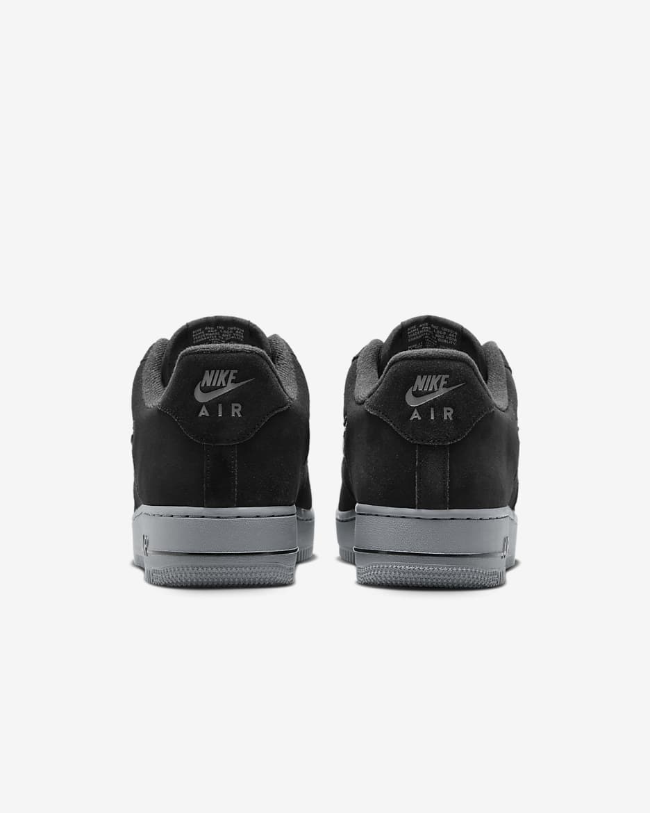 Chaussure Nike Air Force 1 pour homme - Noir/Cool Grey