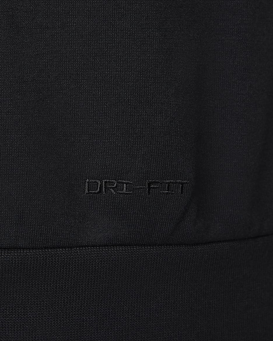 Sweat à capuche et zip Dri-FIT UV Nike Primary pour homme - Noir/Noir