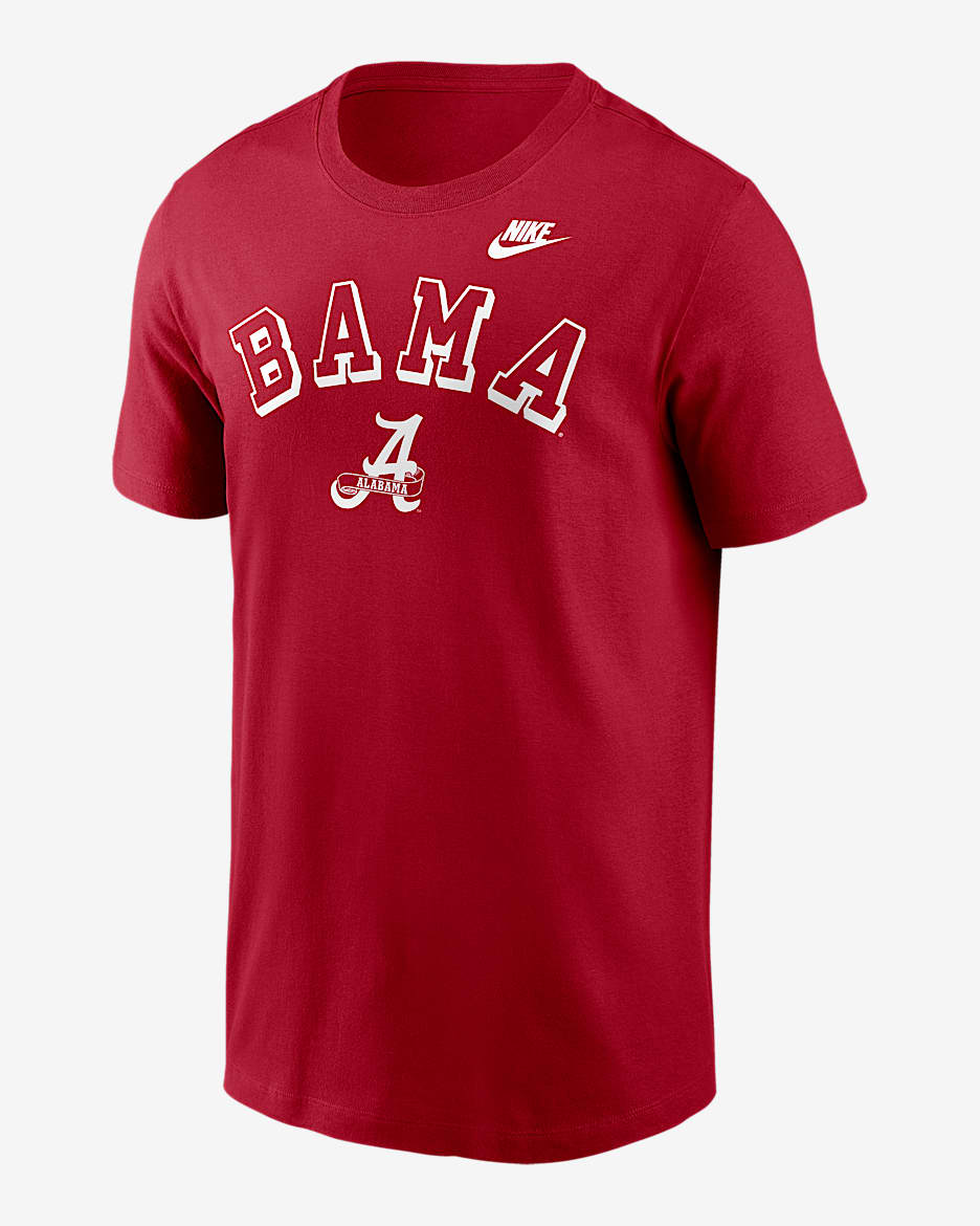 Alabama Legacy Nickname Men's Nike College T-Shirt - Crimson