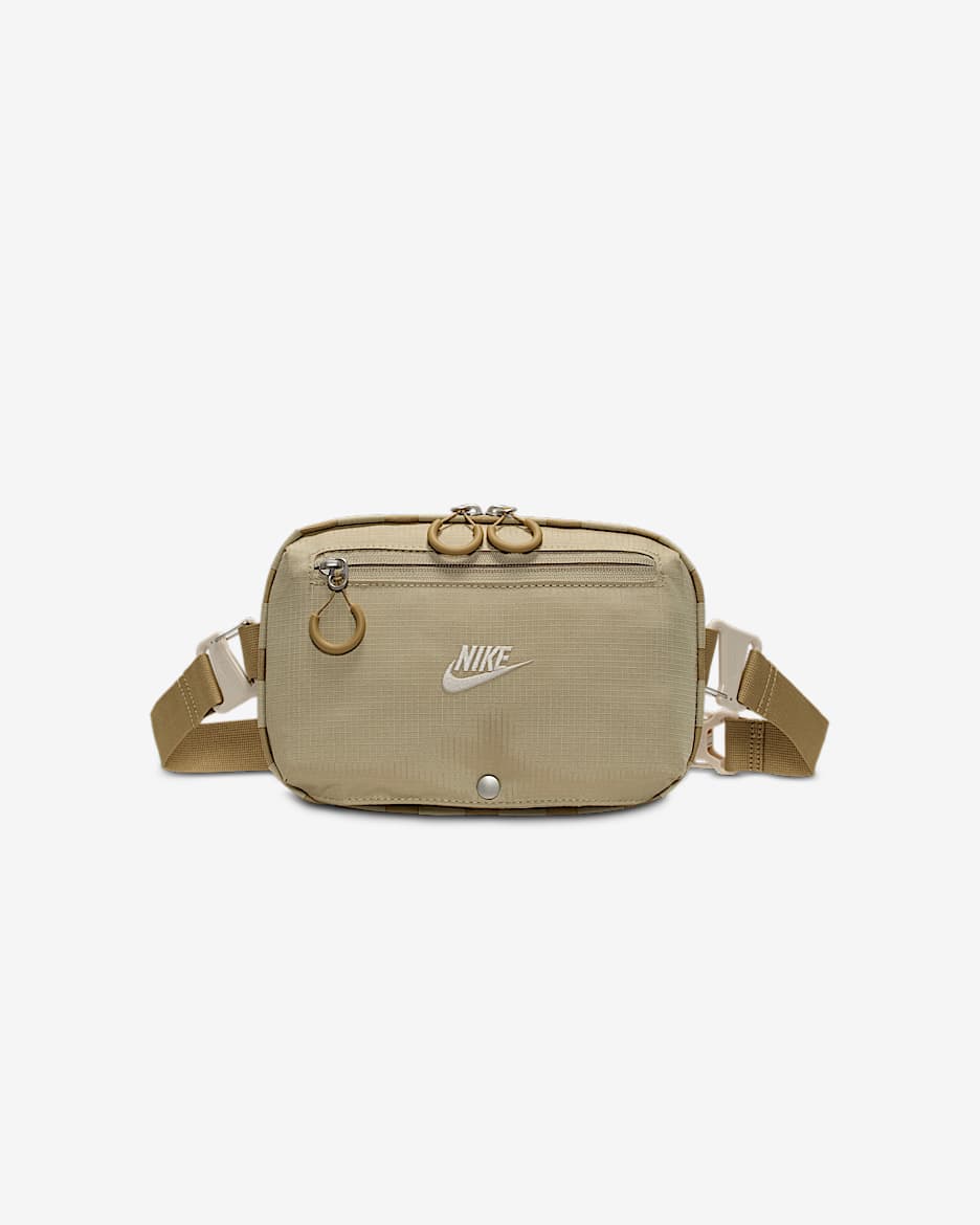 Nike Hayward Patrol Cross-Body Bag (4L) - Desert Khaki/Parachute Beige/Light Orewood Brown