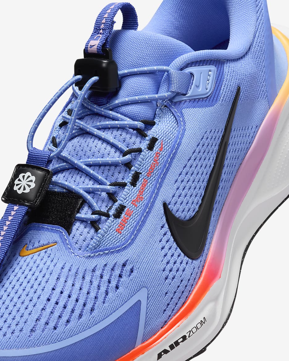 Nike Pegasus EasyOn Women's Road Running Shoes - Royal Pulse/Astronomy Blue/Beyond Pink/Black