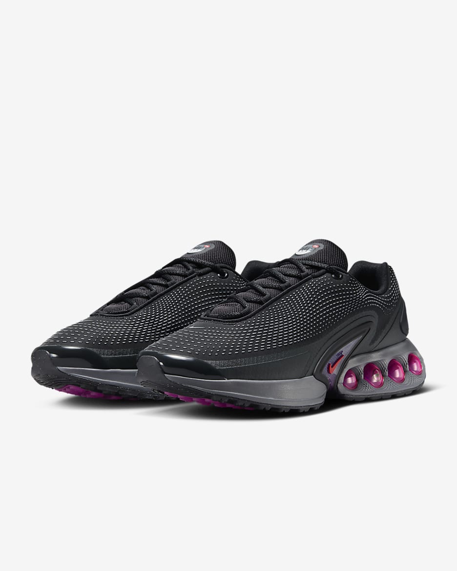 Nike Air Max Dn Shoes - Black/Dark Smoke Grey/Anthracite/Light Crimson