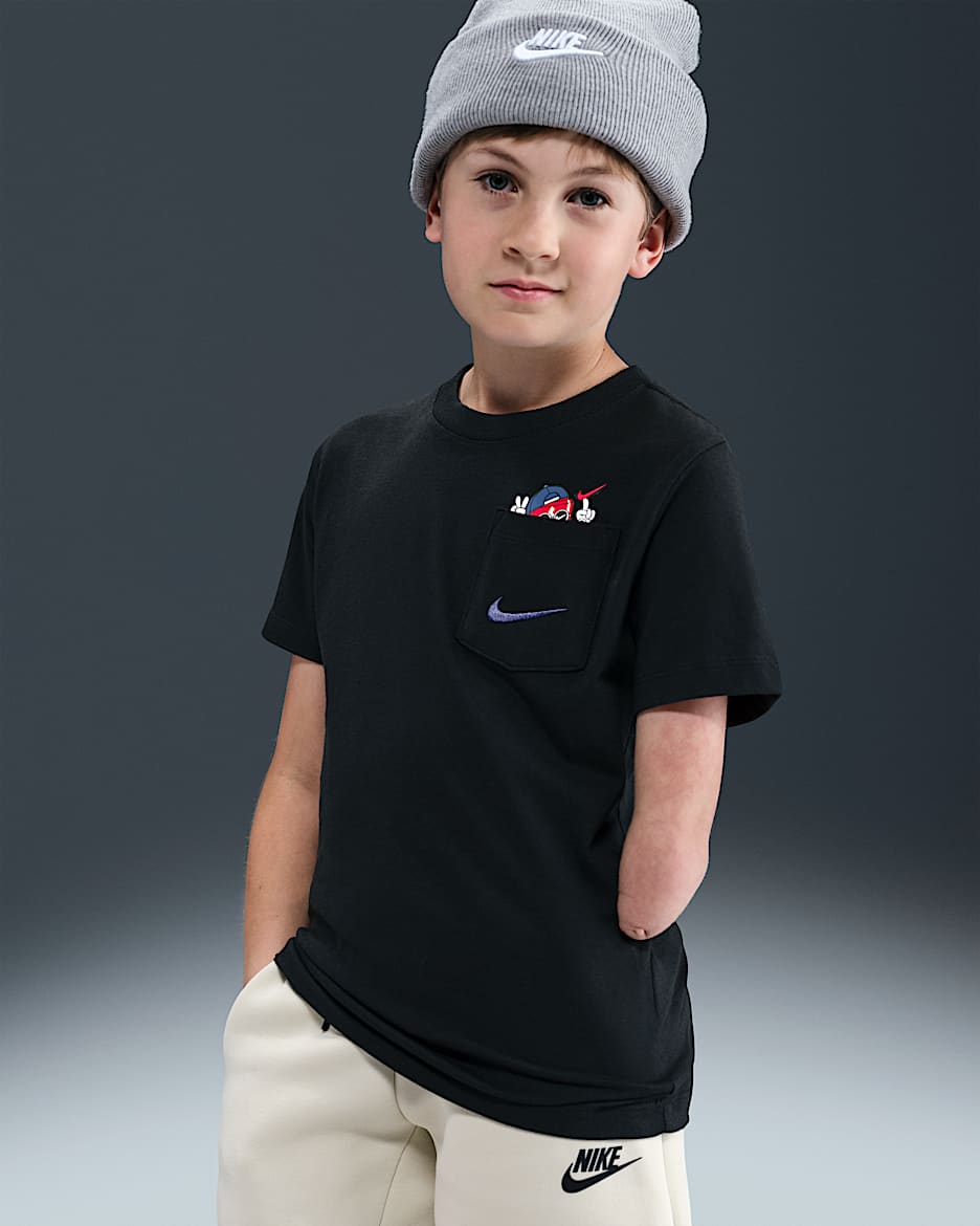Nike Sportswear T-shirt voor kids - Zwart