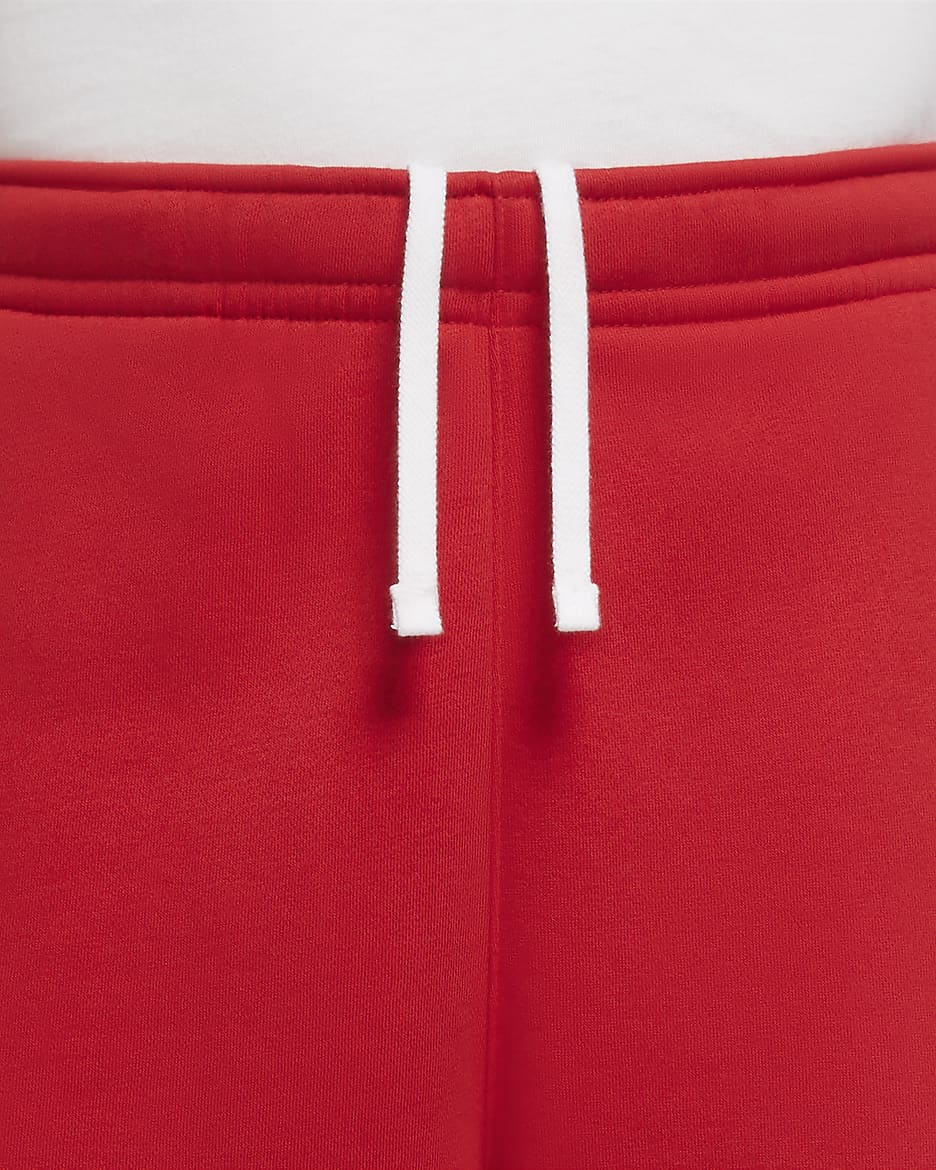 Nike Sportswear Club Men's Graphic Shorts - University Red/White