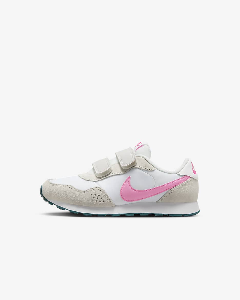 รองเท้าเด็กเล็ก Nike MD Valiant - Summit White/ขาว/Geode Teal/Pink Spell