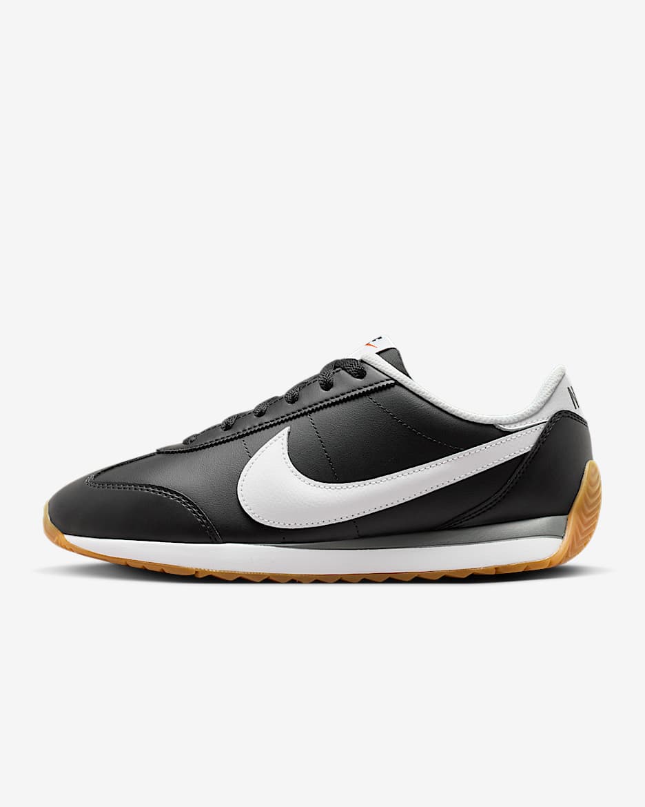Nike Pacific Leather Women's Shoes - Black/Cool Grey/Gum Light Brown/White