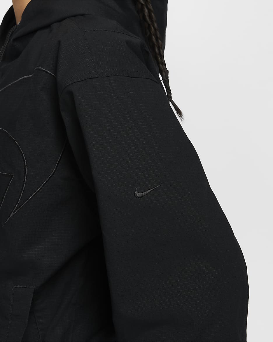 Nike Sportswear Women's Oversized Jacket - Black/Black