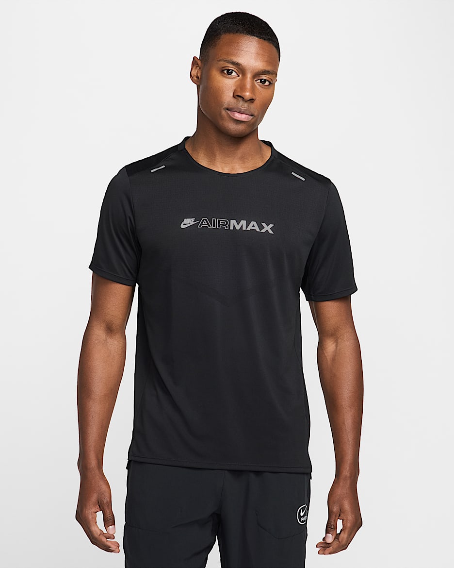 Ανδρικό T-Shirt Dri-FIT Nike Air Max - Μαύρο