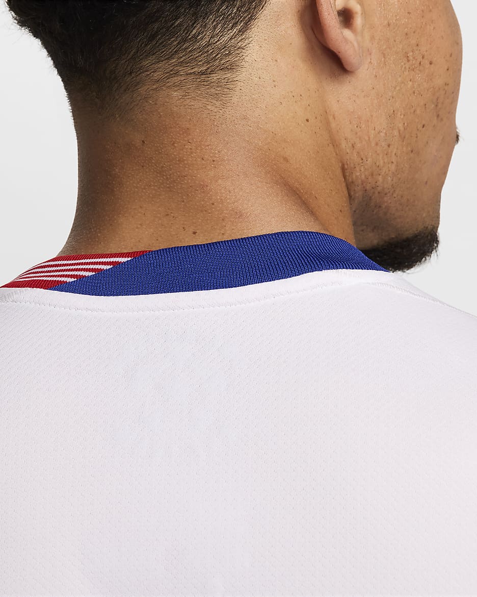 USMNT 2024 Stadium Home Men's Nike Dri-FIT Soccer Replica Jersey - White/White