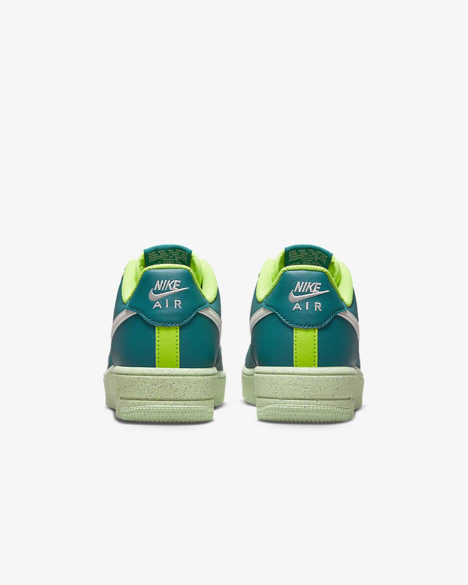 Calzado para niños grandes Nike Air Force 1 Crater - Abeto brillante/Volt/Voltio ligero/Fantasma