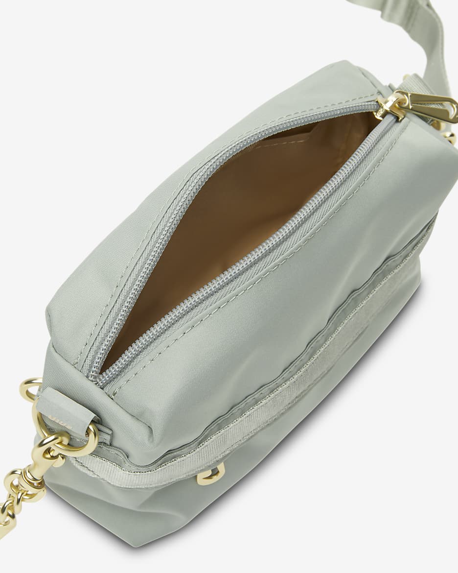 Nike Sportswear Futura Luxe Women's Cross-Body Bag (1L) - Jade Horizon/Jade Horizon/Sesame