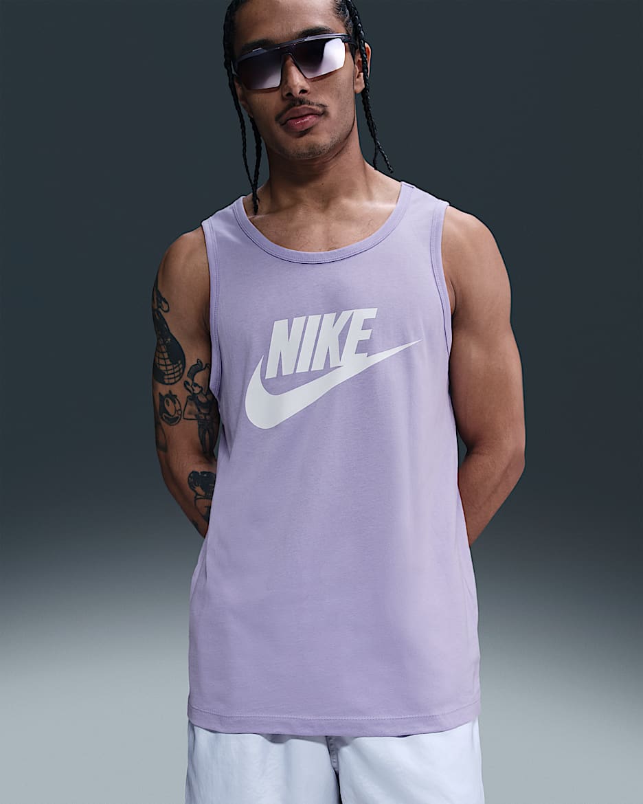 Camiseta de tirantes para hombre Nike Sportswear - Hortensias